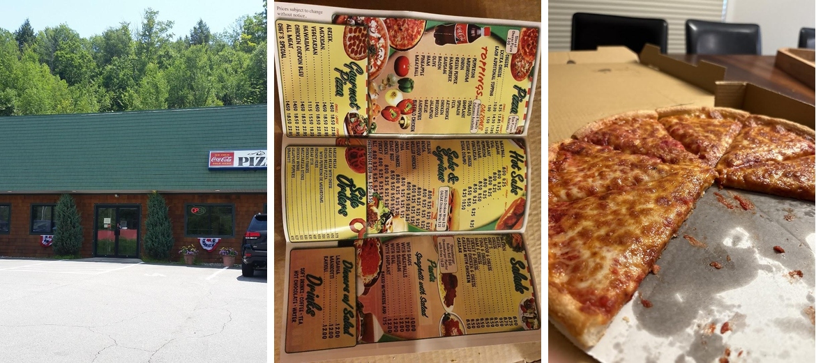 Sunapee Pizza Chef Menu
